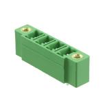 5.08mm Female Pluggable terminal block Straight Pin With Fixed hole
